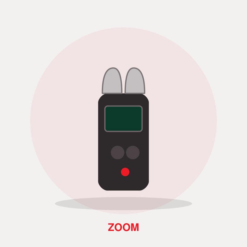 Zoom H5 Studio 4-Track Portable Recorder