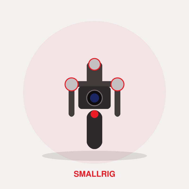 SmallRig Gimbal Extension Handle Kit