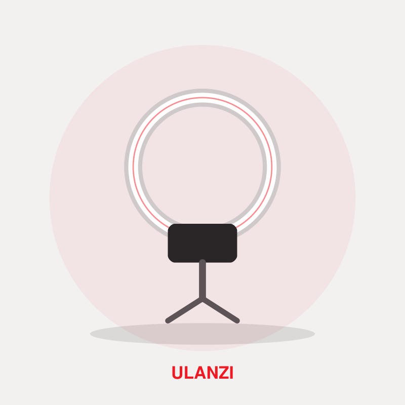 Ulanzi VIJIM LS09 Desktop Ring Light