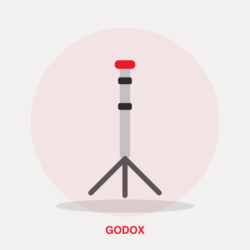 Godox 260cm Light Stand with Case