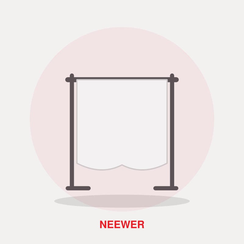 Neewer 2.6 x 3m Collapsible Backdrop Stand Kit