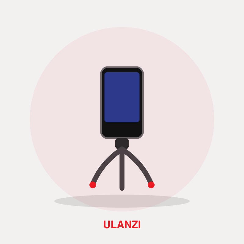 Ulanzi Octopus Flexible Tripod for Phones and Cameras